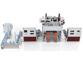 河北吹塑貼標取出鏈板輸送帶側漏打包自動碼垛