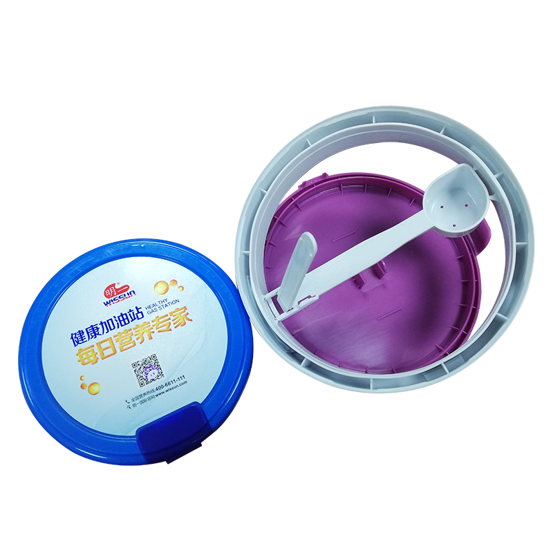 奶粉蓋模內貼標 奶粉蓋模內貼標